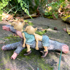 Pixies Sleeping on a Branch
