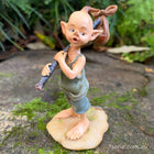 Little Pixie Boy Running Away from Home