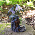 Ornate Dragon with Snow Globe 19cm