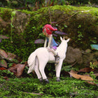 Pixie boy Sitting on a Unicorn Friend