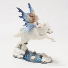 Fairy Riding on Leaping Wolf Figurine by Veronese Design