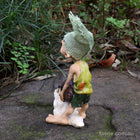 Naughty Pixie trying to Pull the Shell off a Snail