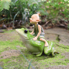 Pixie Riding His Frog Friend