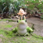 Pixie Riding His Frog Friend