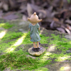 Pixie Girl Hugging a Frog