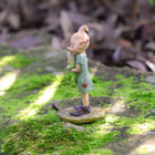 Pixie Girl Hugging a Frog