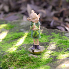 Pixie Girl Hugging a Frog