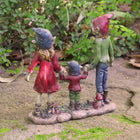 A Beautiful Pixie Family Figurine - Mother, Father and Child