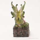 Beautiful Fairy Resting on a Soft Mushroom Trinket Box