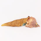 Cute Fairy Sleeping in a Leaf Blanket