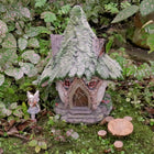 Fairy Nancy-Jean's Glittery (Solar) Fern Home with Log Table (Kit)