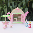 Butterfly Coffee Shop in a Teapot - Wooden Playset
