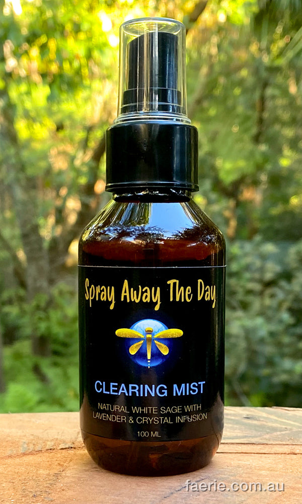 "Spray Away The Day" CLEARING SPRAY