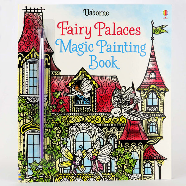 Fairy Palaces Magic Painting Book