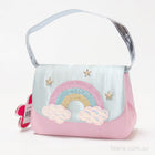 Fairy Essentials .. Fairy Princess Rainbow Purse with a Pastel Butterfly Glitter Wand and Rainbow Dancing Ribbon