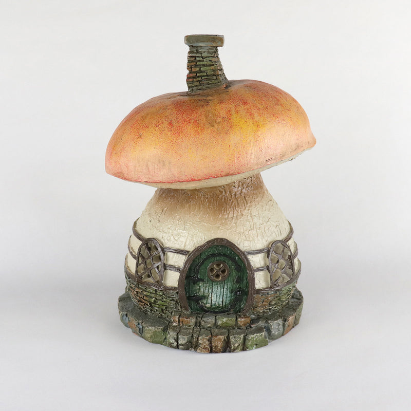 fairy mushroom house back