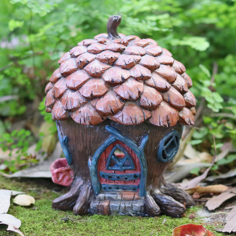 Fiddlehead "The Pine Cone Cottage" Fairy Home