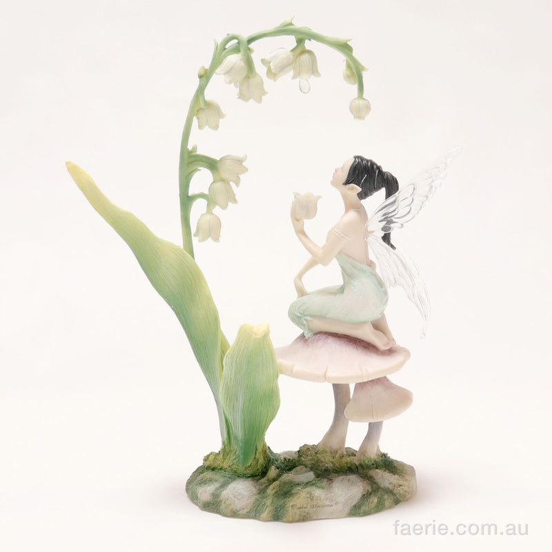 Lily of the Valley Figurine featuring the Artwork of Rachel Anderson