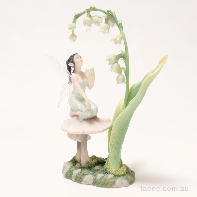 Lily of the Valley Figurine featuring the Artwork of Rachel Anderson