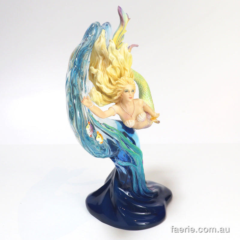 Mermaid Figurine "Heart of the Ocean"  by Veronese Design