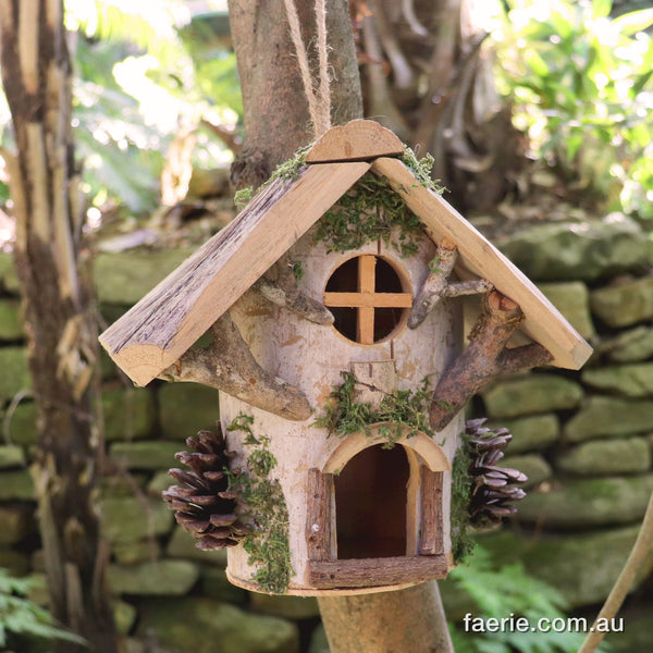 The Hanging Bamboo Fairy House