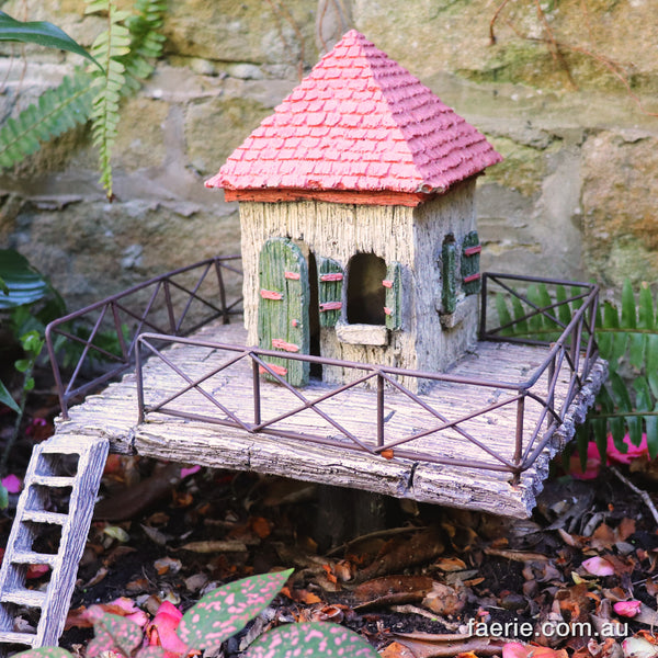 The Fairy Resort House (with opening door)  Last one......