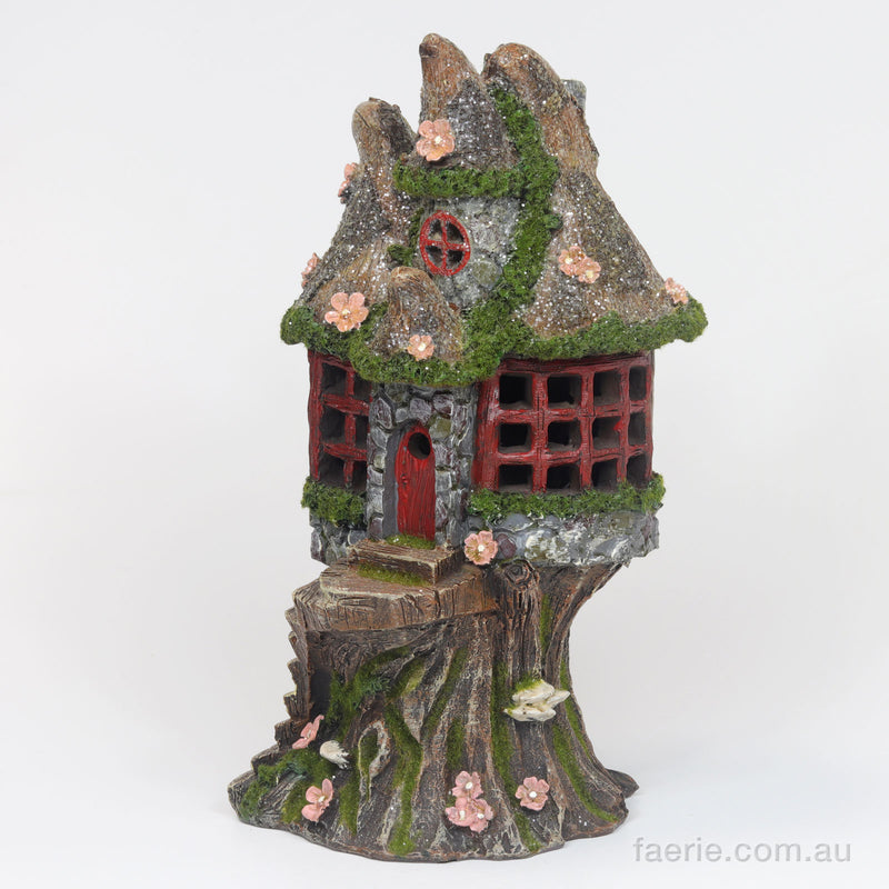 The Glittery Staircase House Fairy Home - (Solar)   Last one...