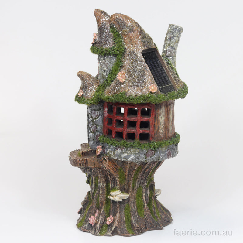 The Glittery Staircase House Fairy Home - (Solar)   Last one...