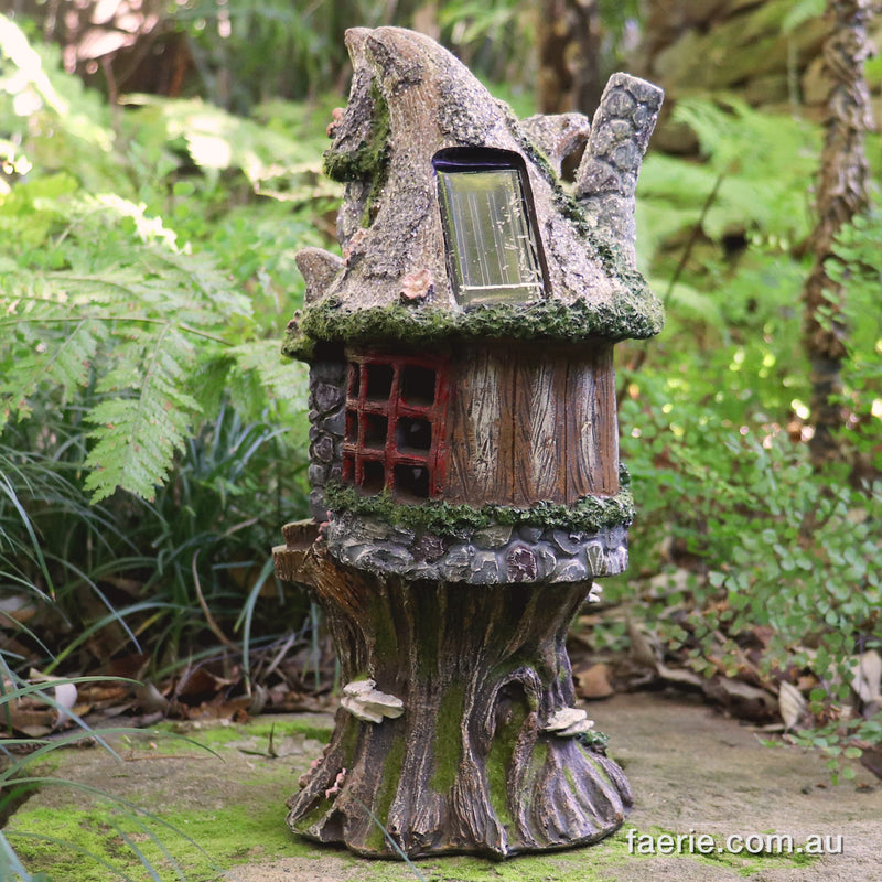 The Glittery Staircase House Fairy Home - (Solar)   Last one...