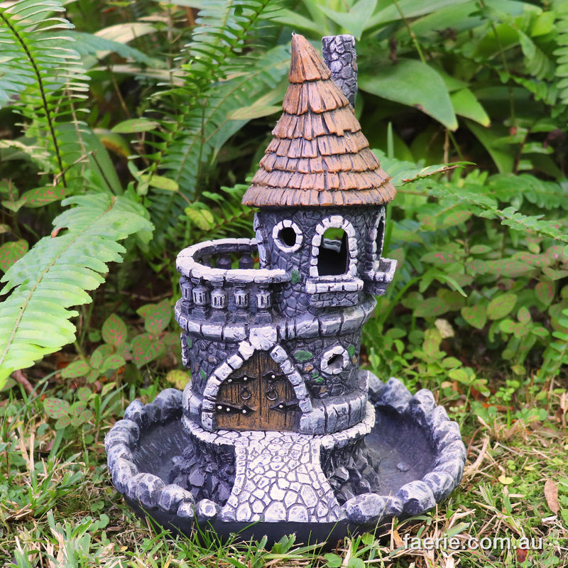 Fiddlehead "The Fairy Castle and Castle Moat" Fairy Home