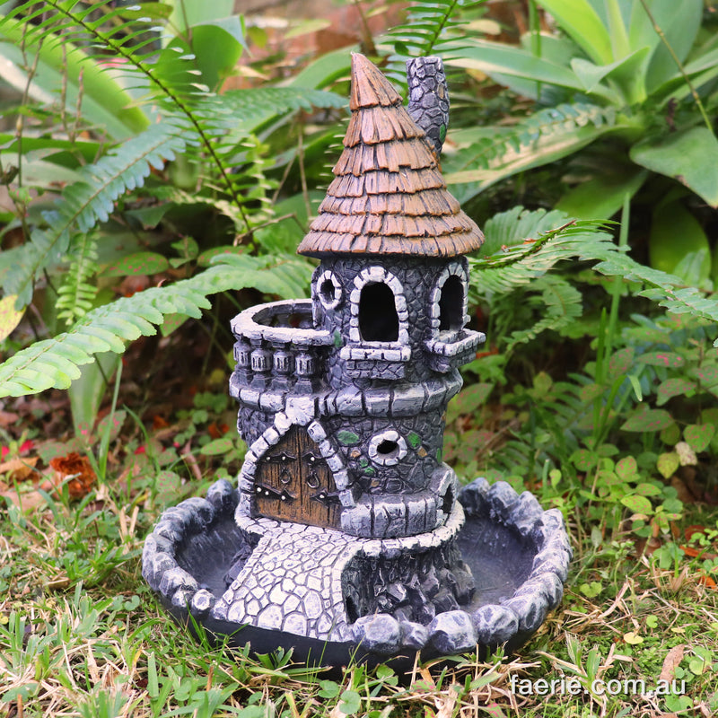 Fiddlehead "The Fairy Castle and Castle Moat" Fairy Home