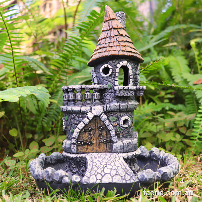 Fiddlehead "The Fairy Castle and Castle Moat" Fairy Home