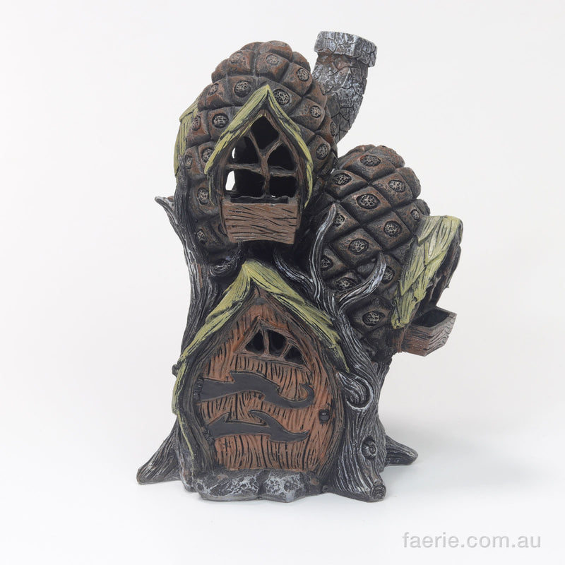 Fiddlehead "The Pine Cone Town House" Fairy Home