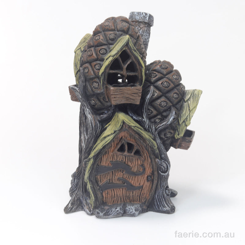 Fiddlehead "The Pine Cone Town House" Fairy Home