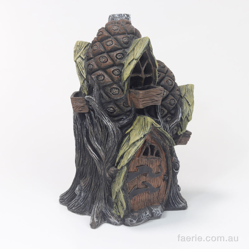 Fiddlehead "The Pine Cone Town House" Fairy Home