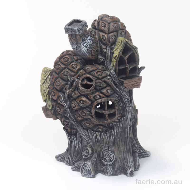 Fiddlehead "The Pine Cone Town House" Fairy Home