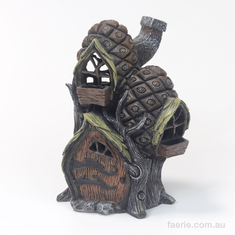 Fiddlehead "The Pine Cone Town House" Fairy Home