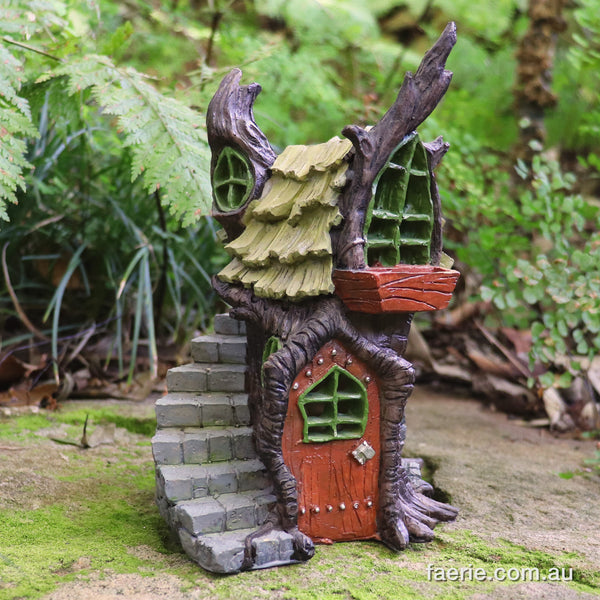 Fiddlehead "The Stump Cottage" Fairy Home