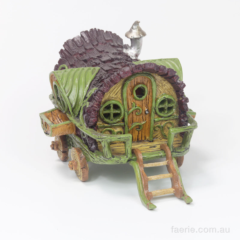 Fiddlehead "The Gypsy Wagon" Fairy Home