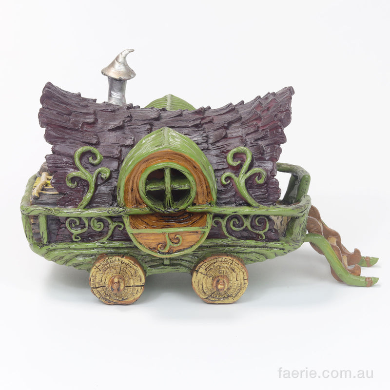 Fiddlehead "The Gypsy Wagon" Fairy Home