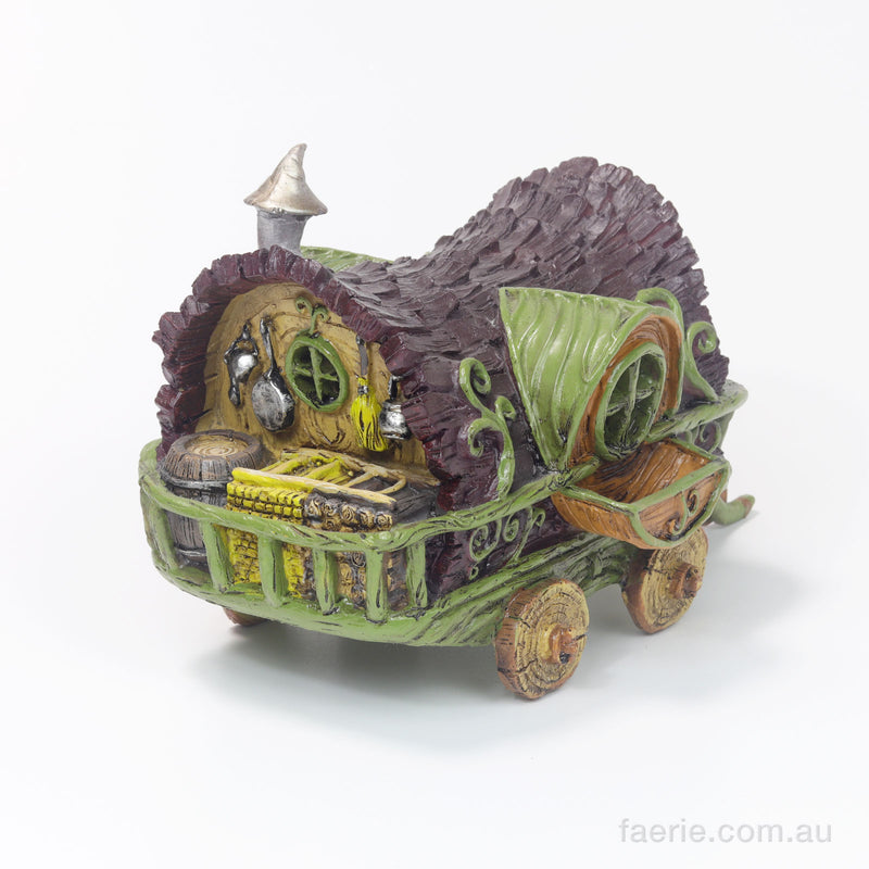 Fiddlehead "The Gypsy Wagon" Fairy Home