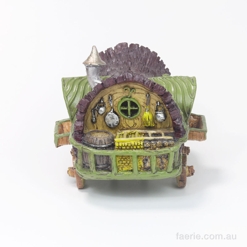 Fiddlehead "The Gypsy Wagon" Fairy Home