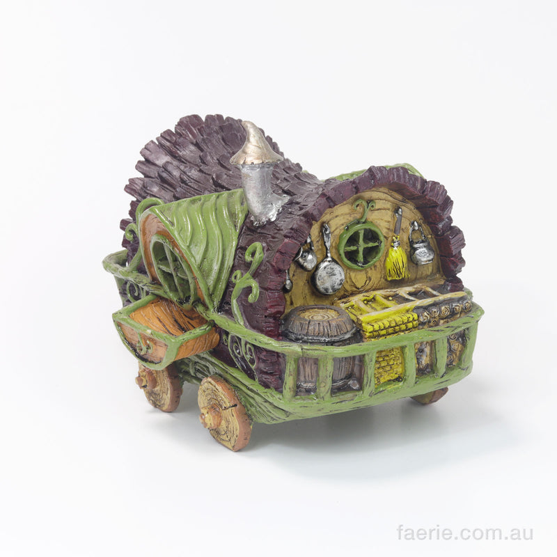 Fiddlehead "The Gypsy Wagon" Fairy Home