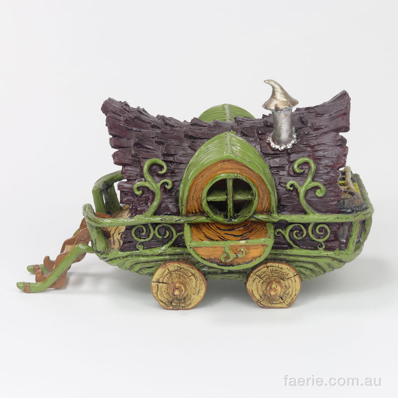 Fiddlehead "The Gypsy Wagon" Fairy Home