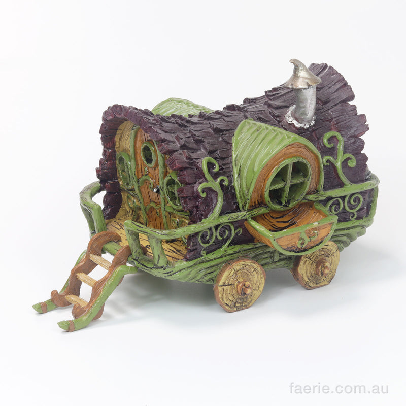 Fiddlehead "The Gypsy Wagon" Fairy Home