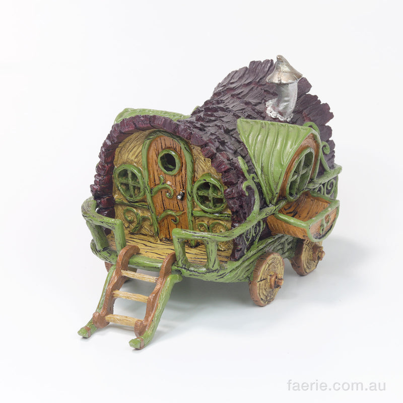 Fiddlehead "The Gypsy Wagon" Fairy Home