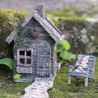 Fairy April's Fairy Shed Hideaway Home with her Comfortable Lazing Chair and Stone Path (Kit)