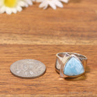 Larimar Ring -  (Size US 7.5 , AU/UK O1/2 )