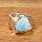 Larimar Ring -  (Size US 7.5 , AU/UK O1/2 )