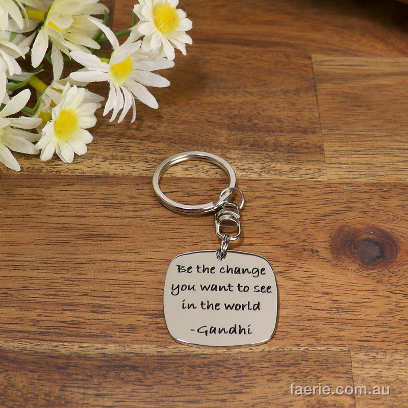 Gandhi's Words... Keyring